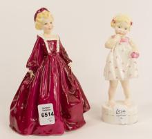 2 ROYAL WORCESTER FIGURINES