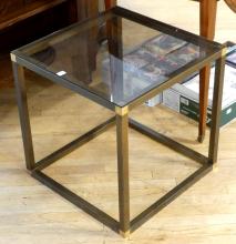 MCM BRASS SIDE TABLE