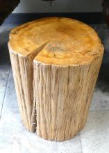 CHINESE LIVE EDGE TEA TABLE