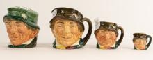 4 ROYAL DOULTON "PADDY"