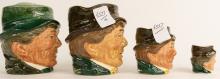 4 ROYAL DOULTON "PADDY"