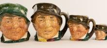 4 ROYAL DOULTON "PADDY"