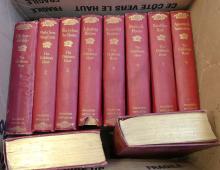 TWO BOXES OF OLD BOOKS