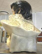 CERAMIC "ELVIS" BUST