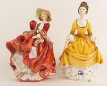 2 ROYAL DOULTON FIGURINES