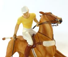 ROYAL WORCESTER "THE POLO PLAYER" FIGURINE
