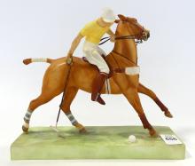 ROYAL WORCESTER "THE POLO PLAYER" FIGURINE