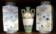 THREE ASIAN PORCELAIN VASES