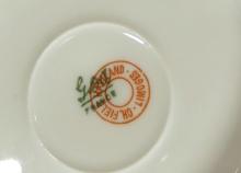 LIMOGES "FORGET-ME-NOT" DINNERWARE