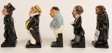 5 DOULTON DICKENS FIGURES