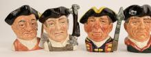 7 DOULTON CHARACTER JUGS