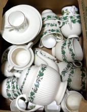 TWO BOX LOTS OF DINNERWARE