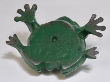 CAST IRON FROG BANK