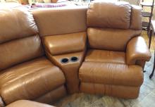 CURVED SECTIONAL SOFA