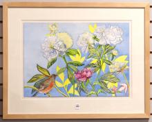 FRAMED JEAN SPENCE WATERCOLOUR