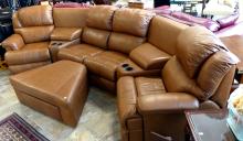 CURVED SECTIONAL SOFA