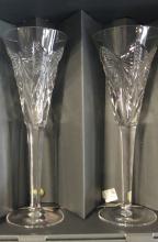 EIGHT WATERFORD CHAMPAGNE FLUTES