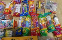 PEZ DISPENSERS, ETC.