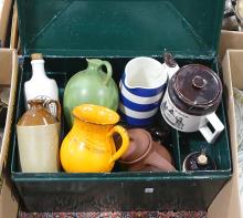 STORAGE BIN OF POTTERY