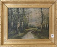 FRAMED ANTIQUE OIL PAINTING