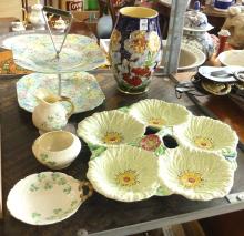 BELLEEK AND ENGLISH POTTERY