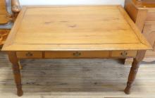 ANTIQUE OAK PARTNERS OFFICE DESK