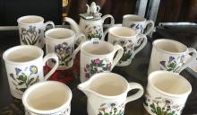 PORTMEIRION "BOTANIC GARDEN" COFFEE MUGS, ETC.