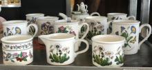 PORTMEIRION "BOTANIC GARDEN" COFFEE MUGS, ETC.