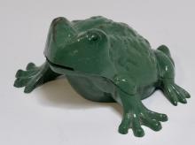 CAST IRON FROG BANK