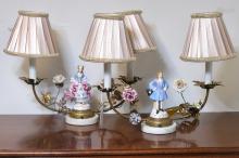 PAIR OF TABLE LAMPS