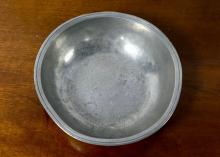 18TH CENTURY PEWTER BOWL
