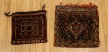 TWO PERSIAN PILLOW COVERS