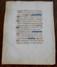 14TH CENTURY PAGE