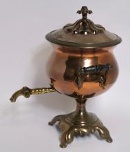 COPPER TEA URN