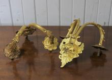 PAIR OF WALL SCONCES