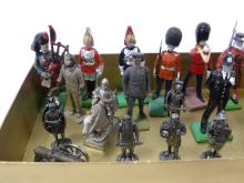 LEAD AND PEWTER "SOLDIER" FIGURES
