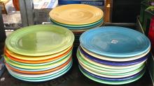 FIESTA WARE DINNER PLATES