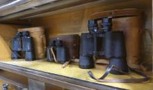 FIVE SETS OF BINOCULARS