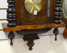 ANTIQUE ENGLISH REGULATOR WALL CLOCK