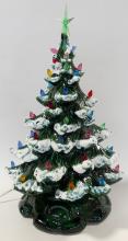 VINTAGE CERAMIC CHRISTMAS TREE