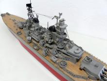 U.S.S. MISSOURI BATTLESHIP MODEL