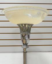 ANTIQUE TORCHIERE LAMP