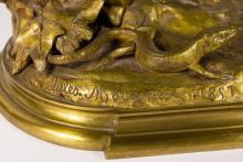 "GOLDEN PHEASANT" FRENCH BRONZE SCULPTURE