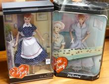 TWO "I LOVE LUCY" DOLLS