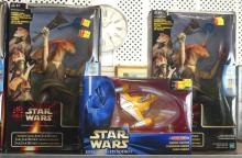 SIX STAR WARS TOYS