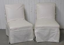 PAIR OF EDWARDIAN CHAIRS