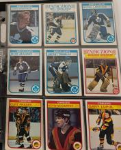 2 BINDERS OF 1970'S AND 80'S HOCKEY CARDS