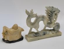 CHINESE CARVED SOAPSTONE