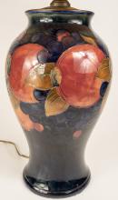 LARGE MOORCROFT TABLE LAMP