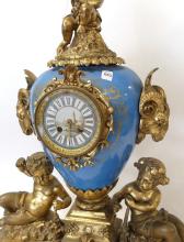 IMPRESSIVE SEVRES CLOCK